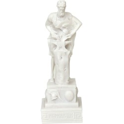 Θεός Ηφαιστος (Διακοσμητκό Αλαβάστρινο Αγαλμα 17cm)